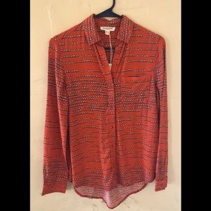 BeachLunchlounge Blouse hearts long sleeves